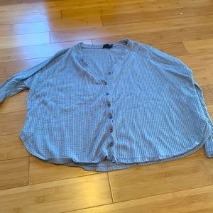 :urban outfitters: oversized thermal